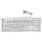 Macally Full Size USB 2.0 Universal Computer Keyboard - White (IKEYSLIM) - Macally - Simple Cell Shop, Free shipping from Maryland!