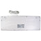 Macally Full Size USB 2.0 Universal Computer Keyboard - White (IKEYSLIM) - Macally - Simple Cell Shop, Free shipping from Maryland!