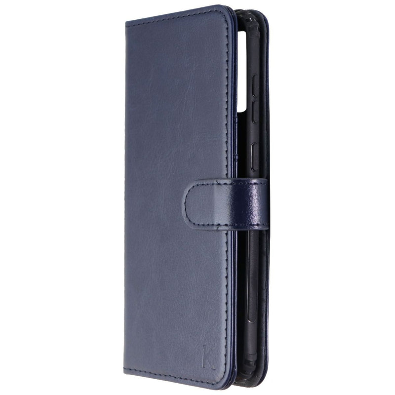 Kilino Premium Leather Wallet Case for Samsung Galaxy S20 5G - Blue/Black - Kilino - Simple Cell Shop, Free shipping from Maryland!
