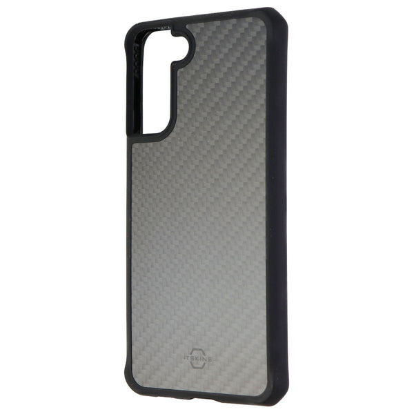 ITSKINS Hybrid Carbon Series Hard Case for Samsung Galaxy (S21+) - Black - ITSKINS - Simple Cell Shop, Free shipping from Maryland!
