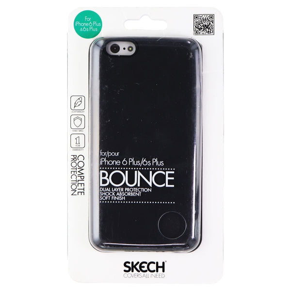 Skech Bounce Series Dual Layer Case for iPhone 6s Plus and 6 Plus Only - Black - Skech - Simple Cell Shop, Free shipping from Maryland!