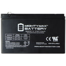MightyMax ML7-12 - 12 Volt 7.2 AH, F1 Terminal, Rechargeable SLA AGM Battery - MightyMax - Simple Cell Shop, Free shipping from Maryland!