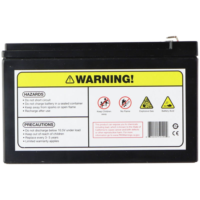 MightyMax ML7-12 - 12 Volt 7.2 AH, F1 Terminal, Rechargeable SLA AGM Battery - MightyMax - Simple Cell Shop, Free shipping from Maryland!