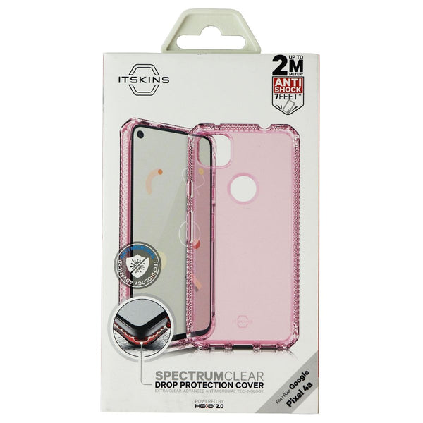 ITSKINS Spectrum Clear Series Case for Google Pixel 4a - Pink - ITSKINS - Simple Cell Shop, Free shipping from Maryland!