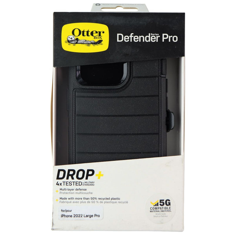 Otterbox Defender Pro Series Case & Holster for iPhone 14 Pro - Black - OtterBox - Simple Cell Shop, Free shipping from Maryland!