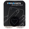 PopSockets: Collapsible Grip & Stand for Phones and Tablets - White Heart Black - PopSockets - Simple Cell Shop, Free shipping from Maryland!