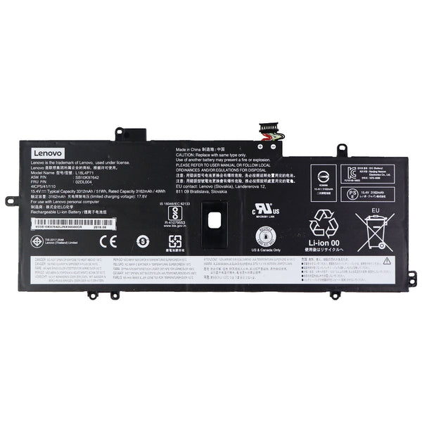 Genuine L18L4P71 battery for LENOVO THINKPAD X1 CARBON 7TH GEN 14 4th Generation - Lenovo - Simple Cell Shop, Free shipping from Maryland!
