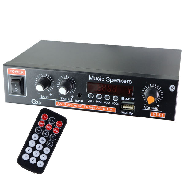 Archer AV Surround Tuner Analog Amplifier for Music Speakers - Black - Archer - Simple Cell Shop, Free shipping from Maryland!