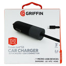 Griffin (2.4-Amp) PowerJolt SE Car Charger with Micro-USB Connector - Black/Gray - Griffin - Simple Cell Shop, Free shipping from Maryland!
