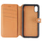 Ercko 2-in-1 Leather Wallet & Detachable Case for iPhone X/Xs - Brown