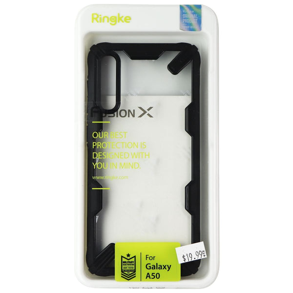 Ringke Fusion X Series Case for Samsung Galaxy A50 - Black/Clear - Ringke - Simple Cell Shop, Free shipping from Maryland!