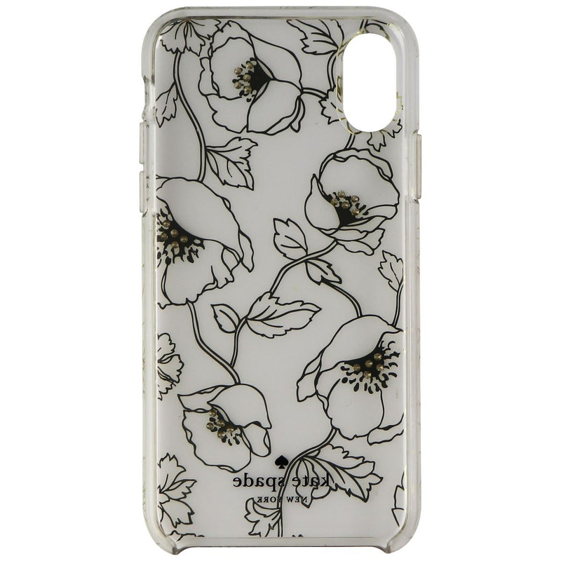 Kate Spade Ring Stand & Protective Hardshell Case for iPhone X - Clear/Gold - Kate Spade - Simple Cell Shop, Free shipping from Maryland!