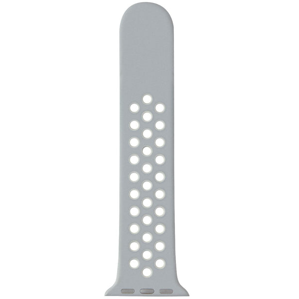 Apple S/M Nike Adjusting Strap for Apple Watch 38/40/41mm - Pure Platinum/White - Apple - Simple Cell Shop, Free shipping from Maryland!