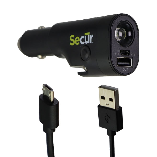 Secur 6-in-1 Car Charger (SP-4003) - Black - Secur - Simple Cell Shop, Free shipping from Maryland!