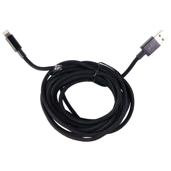 PureGear Braided MFI USB-A Metallic Charge-Sync Cable 10Ft - Black - PureGear - Simple Cell Shop, Free shipping from Maryland!