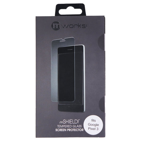 mWorks! mShield! Tempered Glass Screen for Google Pixel 3 Smartphone - Clear - mWorks! - Simple Cell Shop, Free shipping from Maryland!