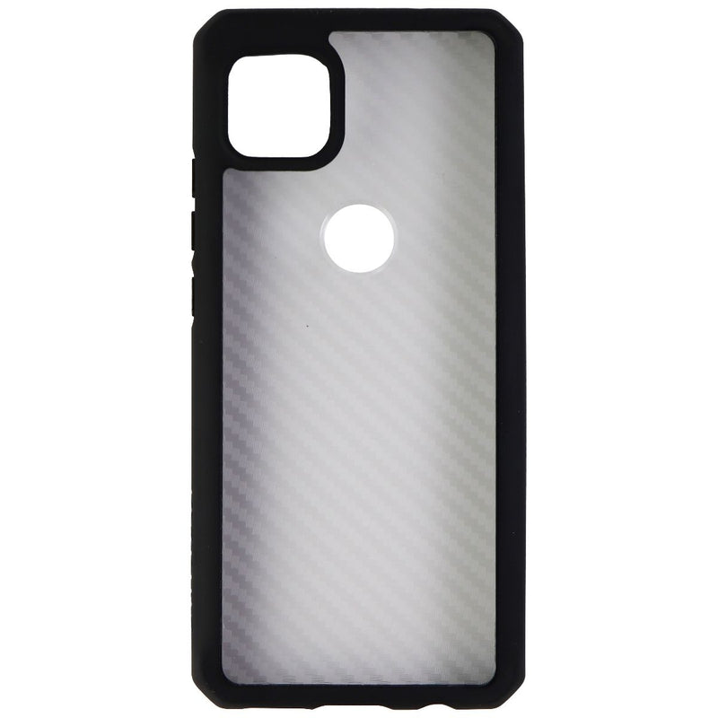 ITSKINS Hybrid TEK Case for Motorola Moto One 5G Ace 2021 - Black/Clear - ITSKINS - Simple Cell Shop, Free shipping from Maryland!