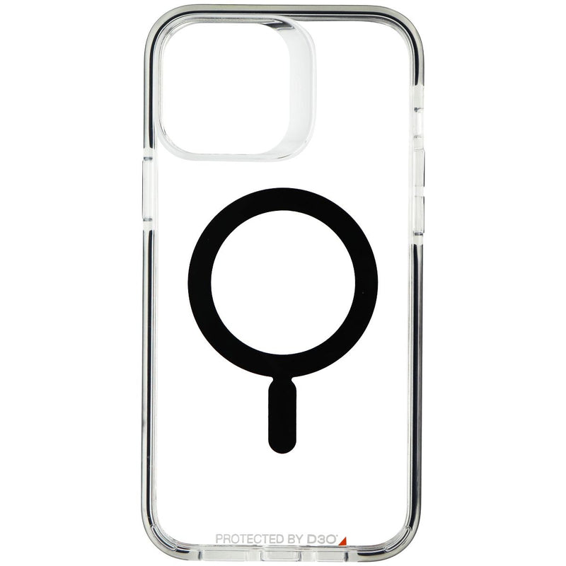 ZAGG Gear4 Santa Cruz Snap Case for MagSafe for iPhone 13 Pro Max - Clear/Black - Zagg - Simple Cell Shop, Free shipping from Maryland!