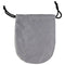 Soft Plush Drawstring Pouch for Headphones & More - Gray - Unbranded - Simple Cell Shop, Free shipping from Maryland!
