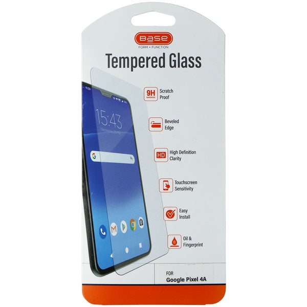 Base Tempered Glass Screen Protector for Google Pixel 4a - Clear - Base - Simple Cell Shop, Free shipping from Maryland!