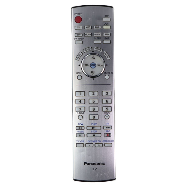Panasonic TV OEM Remote Control for Panasonic TVs - Silver/Black (EUR7627Z60) - Panasonic - Simple Cell Shop, Free shipping from Maryland!