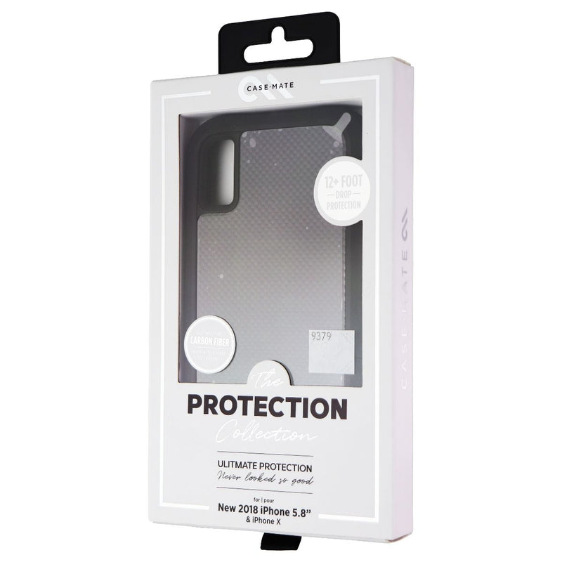 Case-Mate Protection Collection Case for iPhone Xs/X - Black/Carbon Fiber - Case-Mate - Simple Cell Shop, Free shipping from Maryland!