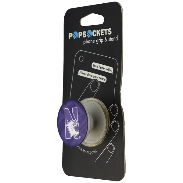 PopSockets: Collapsible Grip & Stand for Phones and Tablets - Northwestern - PopSockets - Simple Cell Shop, Free shipping from Maryland!