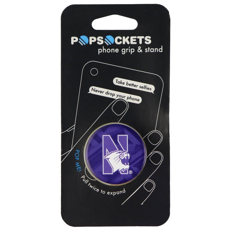 PopSockets: Collapsible Grip & Stand for Phones and Tablets - Northwestern - PopSockets - Simple Cell Shop, Free shipping from Maryland!