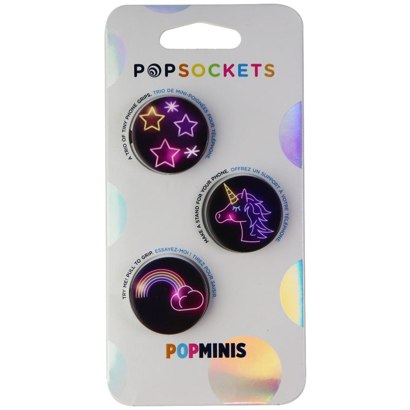 PopSockets PopMini Grips for Phones & Tablets (3 Pack) - Neon Dream - PopSockets - Simple Cell Shop, Free shipping from Maryland!