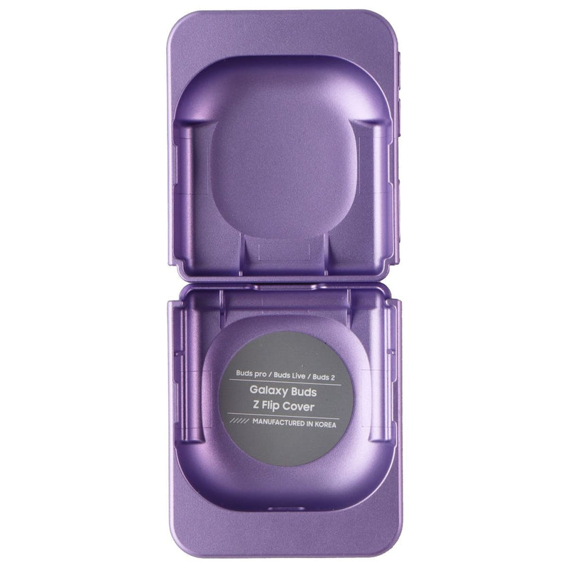 Samsung Protective Z Flip Design Headphone Case for Galaxy Buds 2 - Lavender - Samsung - Simple Cell Shop, Free shipping from Maryland!