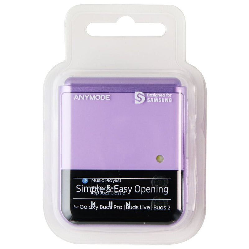 Samsung Protective Z Flip Design Headphone Case for Galaxy Buds 2 - Lavender - Samsung - Simple Cell Shop, Free shipping from Maryland!