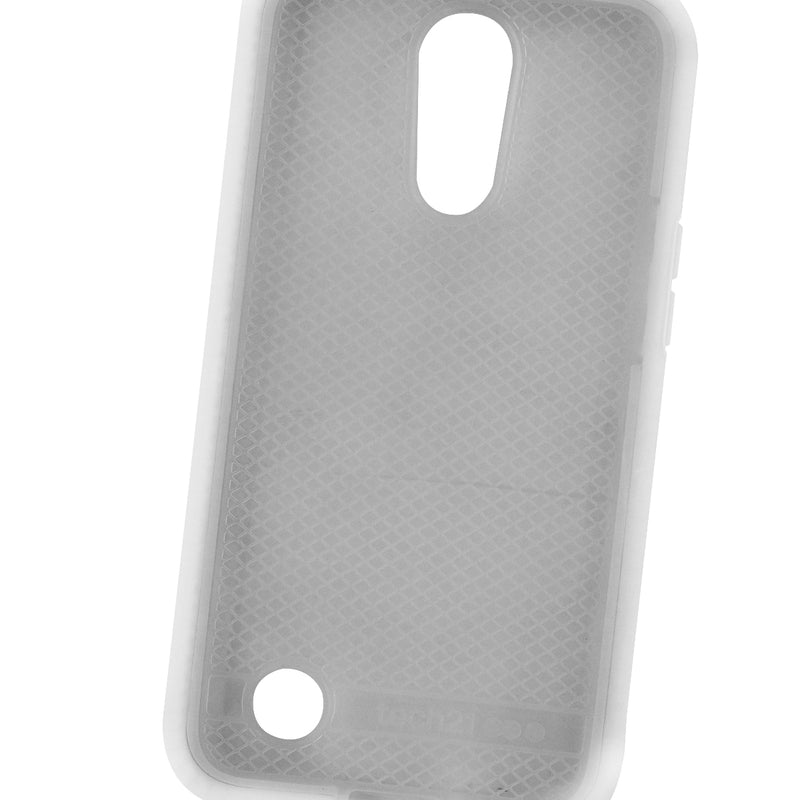 Tech21 Evo Check Series Hybrid Gel Case for LG K20 Plus - Clear / White - Tech21 - Simple Cell Shop, Free shipping from Maryland!