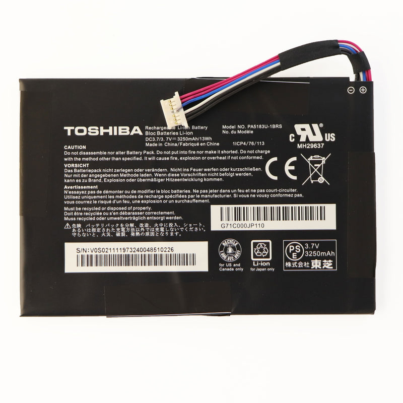 Toshiba OEM Repair Part - (PA5183U-1BRS) Battery for Excite Go 7-inch (AT7-C8) - Toshiba - Simple Cell Shop, Free shipping from Maryland!
