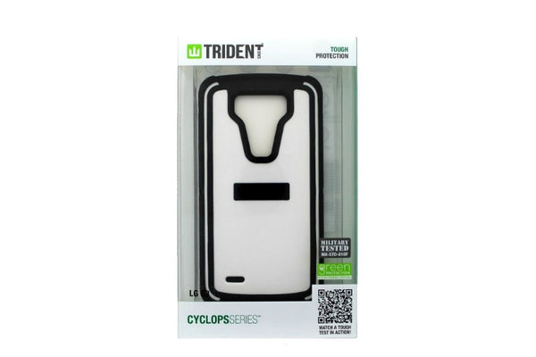Trident Cyclops Series Phone Case Cover for LG G3 - White / Black - Trident Case - Simple Cell Shop, Free shipping from Maryland!