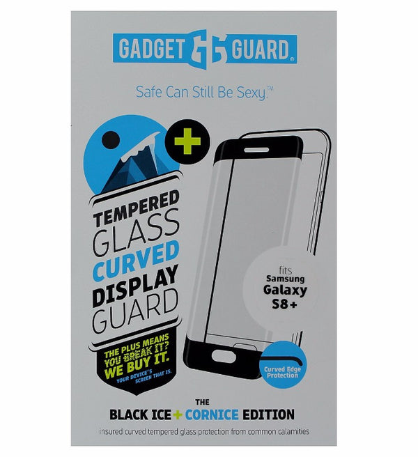 Gadget Guard Tempered Glass Curved Screen Protector for Galaxy S8 Plus-Black Ice - Gadget Guard - Simple Cell Shop, Free shipping from Maryland!