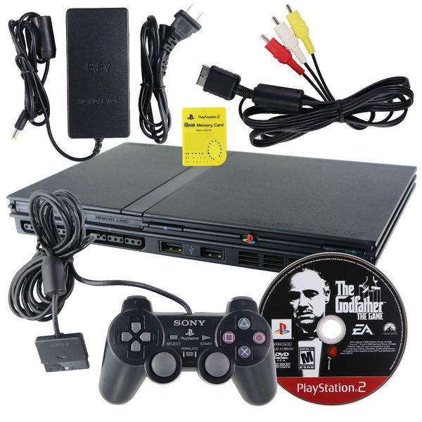 Sony PlayStation 2 Slim PS2 Console Bundle with The Godfather & 1 Controller - Sony - Simple Cell Shop, Free shipping from Maryland!