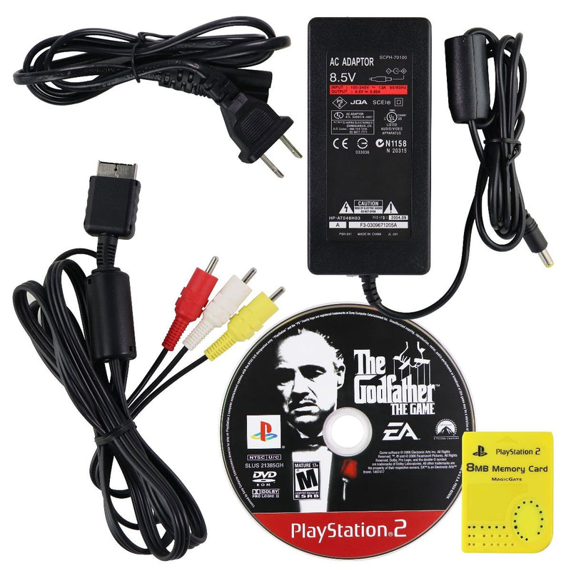 Sony PlayStation 2 Slim PS2 Console Bundle with The Godfather & 1 Controller - Sony - Simple Cell Shop, Free shipping from Maryland!