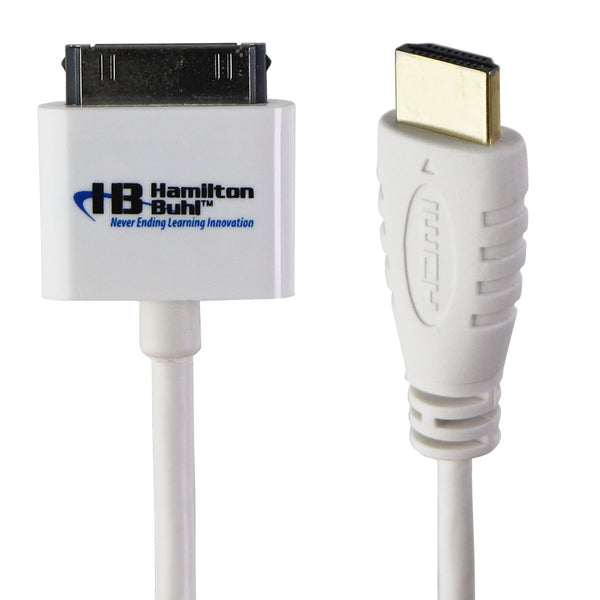 Hamilton Buhl 30-Pin HDMI A/V Cable for iPhone/iPod/iPad - White - Hamilton Buhl - Simple Cell Shop, Free shipping from Maryland!
