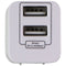 Sharllen (5V/2.4A) Dual USB Wall Adapter Travel Charger - White (SH-TC-212W) - Sharllen - Simple Cell Shop, Free shipping from Maryland!
