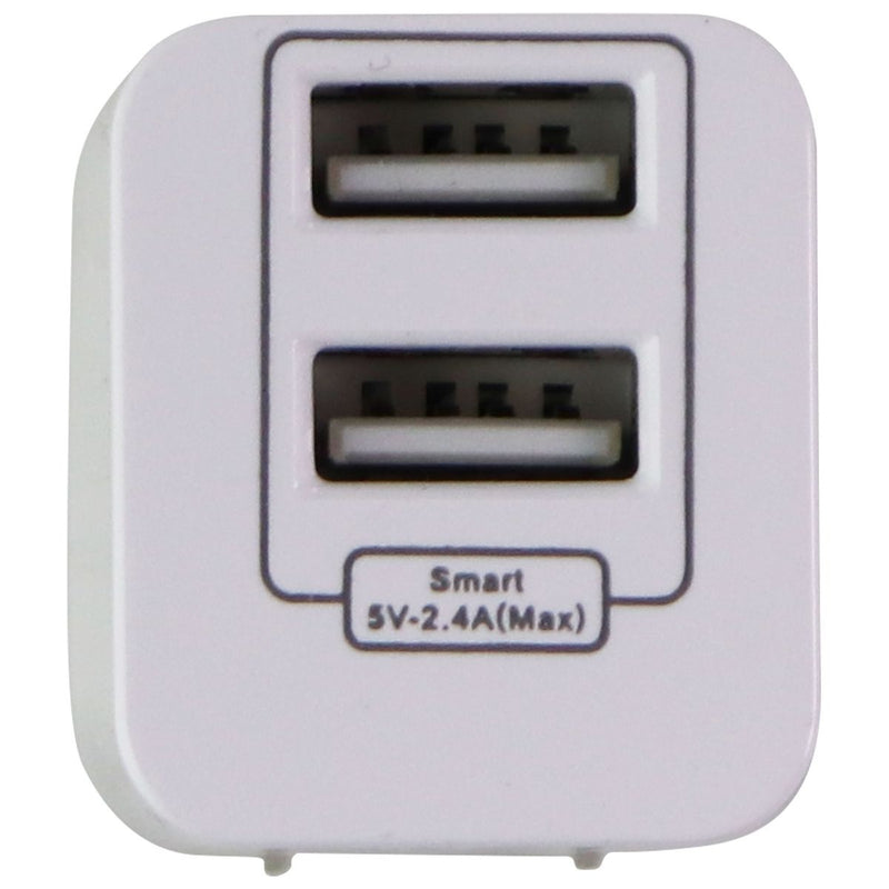Sharllen (5V/2.4A) Dual USB Wall Adapter Travel Charger - White (SH-TC-212W) - Sharllen - Simple Cell Shop, Free shipping from Maryland!