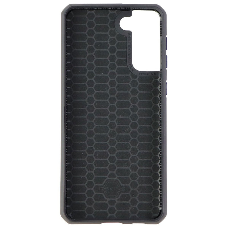 ITSKINS Hybrid Carbon Series Hard Case for Samsung Galaxy (S21+) - Black/Blue - ITSKINS - Simple Cell Shop, Free shipping from Maryland!