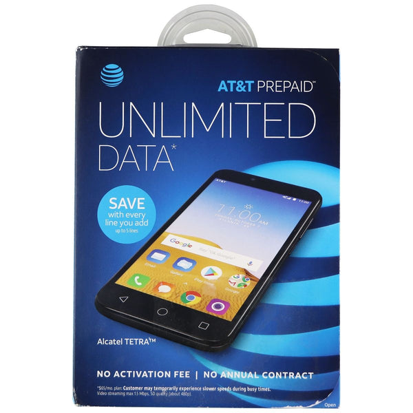 Alcatel Tetra (5-inch) Smartphone (5041C) AT&T Pre-Paid Only - 16GB / Black - Alcatel - Simple Cell Shop, Free shipping from Maryland!
