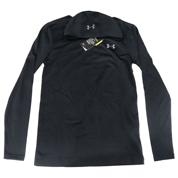 Under Armor ColdGear Infrared Fitted Long Sleeve Hooded Shirt - Black - Small/SM - Under Armour - Simple Cell Shop, Free shipping from Maryland!