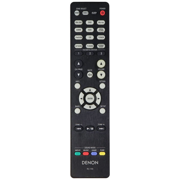 Denon OEM Remote Control (RC-1183) for Select Denon Systems - Black - Denon - Simple Cell Shop, Free shipping from Maryland!