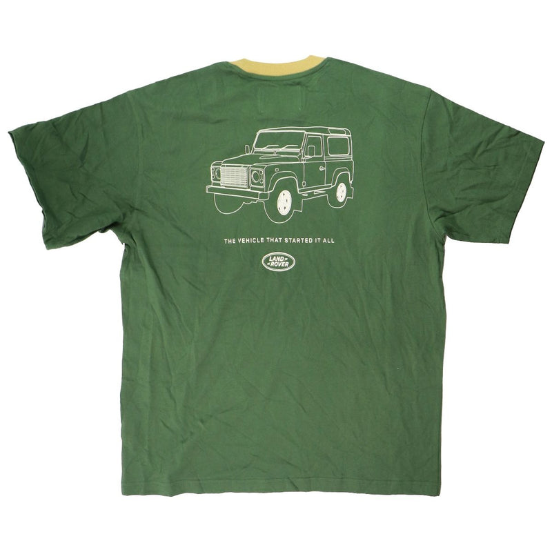 PacSun Short Sleeve Land Rover T-Shirt - Green / Gold (Size: L) - PacSun - Simple Cell Shop, Free shipping from Maryland!