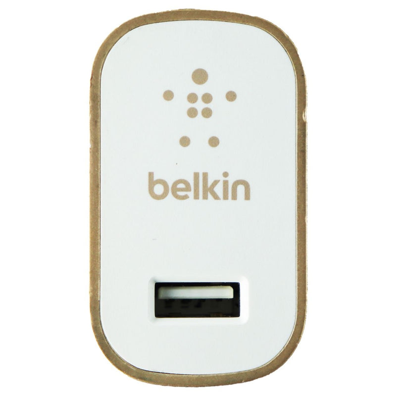 Belkin (5V/2.4A) MIXIT Metallic Single Port USB Charger - Gold/White (F8M731) - Belkin - Simple Cell Shop, Free shipping from Maryland!