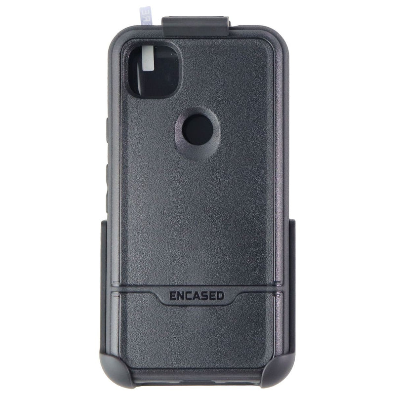 Encased Heavy Duty Belt Clip Case for Google Pixel 4a Smartphones - Black - Encased - Simple Cell Shop, Free shipping from Maryland!