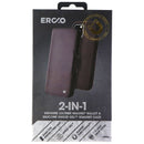 Ercko 2-in-1 Magnet Wallet Leather Case for Apple iPhone 11 Pro Max - Black