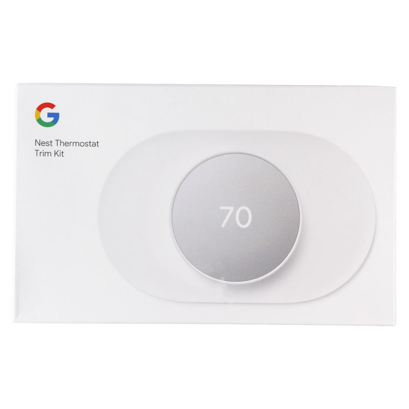 Google Nest Thermostat Trim Kit - Made for the Nest Thermostat - Snow