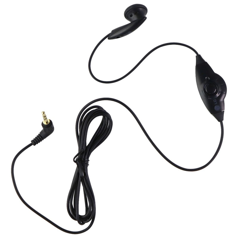 LG 2.5mm Mono Headset with Microphone and Call/Answer Button - Black SGEY0003221